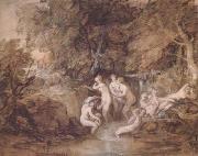 Thomas Gainsborough Diana and Actaeon (mk25) Germany oil painting artist